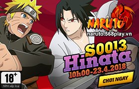 10h00 ngày 23/4: Ra mắt máy chủ S0013 - HINATA