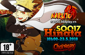 10h00 ngày 23/5/2018: Ra mắt máy chủ S0017 - HINATA