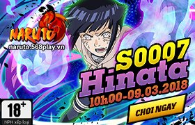 10h00 ngày 9/3: Ra mắt máy chủ S0007 - HINATA