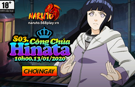 10h- 13.01.2020: Khai mở máy chủ S03.Công Chúa Hinata