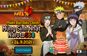 Nội Dung Điều Chỉnh Mừng Sinh Nhật Naruto 568 - 24/09/2021