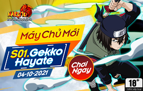 10h- 04.10.2021: Khai mở máy chủ S01.Gekko Hayate
