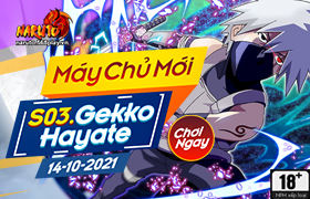 10h- 14.10.2021: Khai mở máy chủ S03.Gekko Hayate