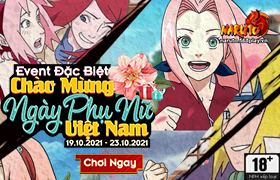 Event Đặc Biệt- Chào Mừng Ngày Phụ Nữ Việt Nam - 19/10/2021