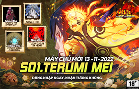 10h- 13.11.2022: Khai mở máy chủ S01.Terumi Mei