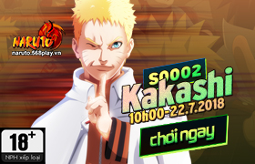 10h - 22/07/2018 : Khai mở máy chủ S0002 KAKASHI