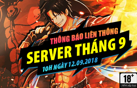 Liên Thông Server Tháng 09.2018