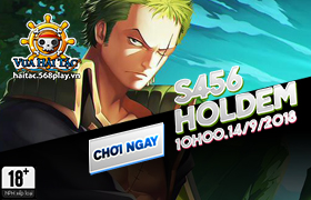 10h - 14/09/2018 : Ra mắt máy chủ S456 HOLDEM