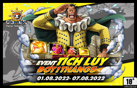 Event Tích Lũy Tháng 08.2022 - Đợt 1