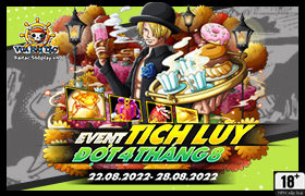 Event Tích Lũy Tháng 08.2022 - Đợt 4