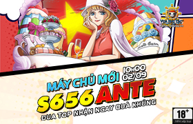 10h - 02.09: Ra mắt máy chủ S656.Ante