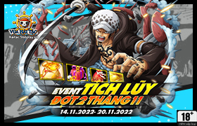 Event Tích Lũy Tháng 11.2022 - Đợt 2