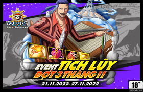 Event Tích Lũy Tháng 11.2022 - Đợt 3