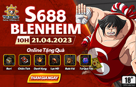 10h - 21.04: Ra mắt máy chủ S688.Blenheim