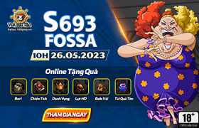10h - 26.05: Ra mắt máy chủ S693.Fossa