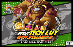 Event Tích Lũy Tháng 08.2023 - Đợt 3