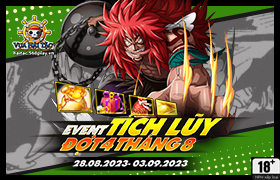 Event Tích Lũy Tháng 08.2023 - Đợt 4