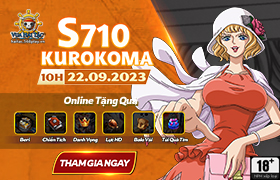 10h - 22.09: Ra mắt máy chủ S710.Kurokoma