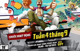Hoạt Động Đợt 4 Tháng 09.2023