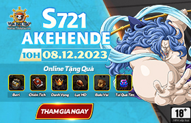 10h - 08.12: Ra mắt máy chủ S721.Akehende