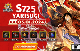 10h - 05.01: Ra mắt máy chủ S725.Yarisugi