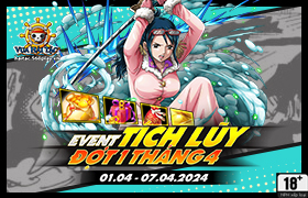 Event Tích Lũy Tháng 4.2024 - Đợt 1