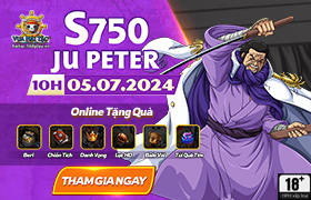 10h - 05.07: Ra mắt máy chủ S750.Ju Peter