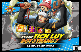 Event Tích Lũy Tháng 7.2024 - Đợt 3