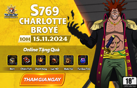 10h - 15.11: Ra mắt máy chủ S769.Charlotte Broyé