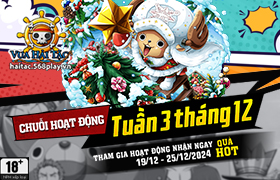 Hoạt Động Đợt 3 Tháng 12.2024