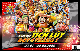 Event Tích Lũy Tháng 1.2025 - Đợt 4