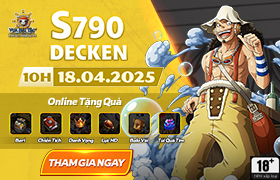 10h - 18.04: Ra mắt máy chủ S790.Decken