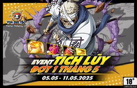 Event Tích Lũy Tháng 5.2025 - Đợt 1