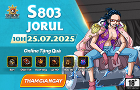 10h - 25.07: Ra mắt máy chủ S803.Jorul
