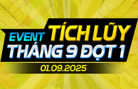 Event Tích Lũy Tháng 9.2025 - Đợt 1