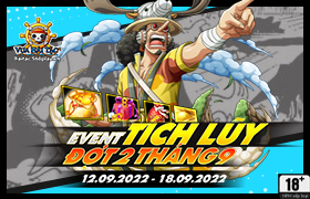 Event Tích Lũy Tháng 09.2022 - Đợt 2