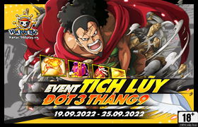 Event Tích Lũy Tháng 09.2022 - Đợt 3