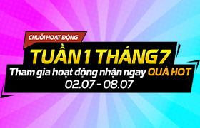 Sự kiện Tuần 1 Tháng 07.2026