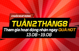 Sự kiện Tuần 2 Tháng 08.2026