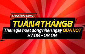 Sự kiện Tuần 4 Tháng 08.2026