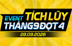 Event Tích Lũy Tháng 9.2026 - Đợt 4