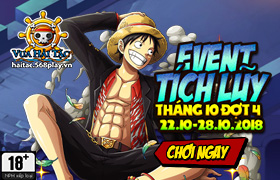 Event Tích Lũy Tháng 10 Đợt 4