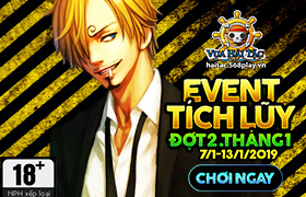 Event Tích Lũy Tháng 01 Đợt 2