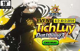 Event Tích Lũy Tháng 03 Đợt 1