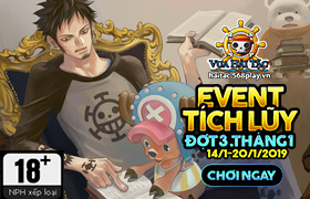 Event Tích Lũy Tháng 01 Đợt 3
