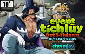 Event Tích Lũy Tháng 11 Đợt 3