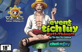 Event Tích Lũy Tháng 11 Đợt 1