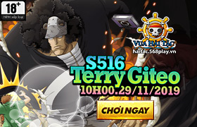 10h - 29.11 : Ra mắt máy chủ S516.Terry Giteo