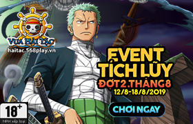 Event Tích Lũy Tháng 08 Đợt 2