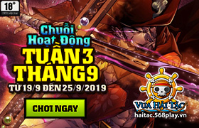 Hoạt Động Đợt 3 Tháng 09.2019